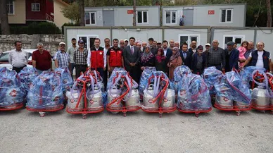 Elbistan’da süt üreticilerine sağım makinesi dağıtıldı