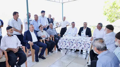 Başkan Toptaş, Kürtül’de vatandaşlarla buluştu, taleplerini dinledi