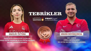 Başkan Görgel’den Kahramanmaraşlı Milli Sporcular Öztürk ve Büyükçıngıl’a Tebrik