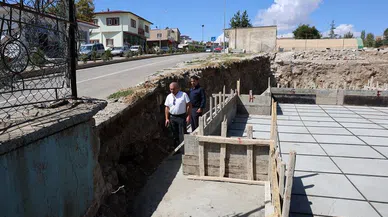 Kahramanmaraş'ta Tarihi tünel ve kemer çevresinde inşaat