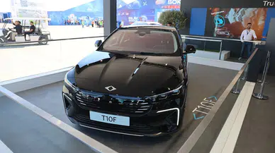 TOGG'un sedan modeli ilk kez görücüye çıktı