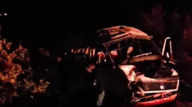 İşçi Servisi Tarlaya Uçtu, 1’i Ağır 6 Yaralı