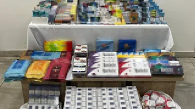 2 Bin 132 Paket Kaçak Sigara ve Tütün Ele Geçirildi