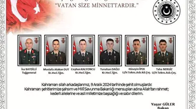 Helikopter Kazası Şehitleri Törenle Memleketlerine Uğurlanacak