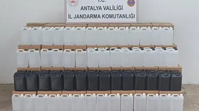 3 Bin Litre Kaçak Etil Alkol Ele Geçirildi