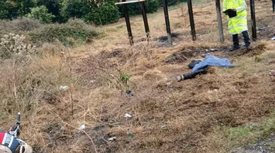 Şarampole Devrilen Motosikletin Sürücüsü Hayatını Kaybetti