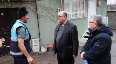 Başkan Akpınar'dan Çevre Koruma Personellerine Ziyaret