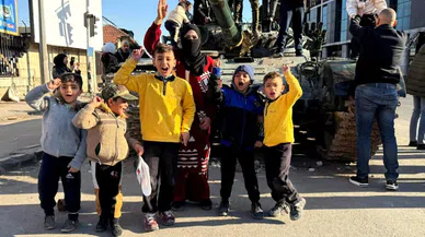 Esad'ın Tankları Çocuklara Oyuncak Oldu