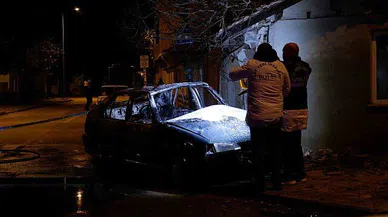 Kaza Sonrası Alev Alan Otomobildeki 4 Kişi Yanarak Öldü