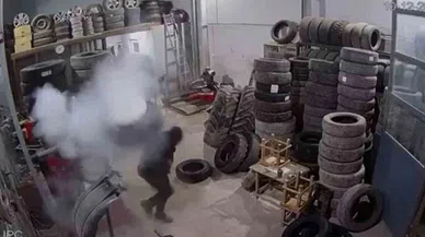 Lastik Tamiri Kâbusa Dönüşüyordu: İşçiler Ölümden Döndü