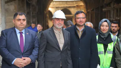 Kahramanmaraş'ta 5 Asırlık Tarihi Çarşıda Restorasyon Çalışmaları Sürüyor
