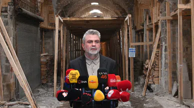 Tarihi Kapalı Çarşı Restorasyonu 15 Ayda Tamamlanacak