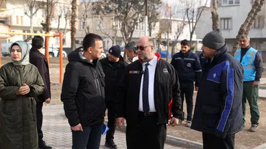 Başkan Akpınar'dan Soğukta Çalışan İşçilerine Moral