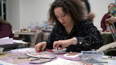 Kursiyerler KAMEK’te Kendi Eserlerini Oluşturma Fırsatı Buluyor