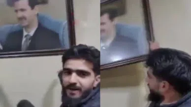 Suriye'de Muhalifler Hükümet Binasına Girdi: Esad'ın Resimleri Çiğnendi
