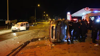 Ters yöne girdi, karşıdan gelen araçla çarpıştı: 1 ölü, 2 yaralı