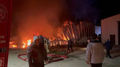 Ses sistemi üzerine faaliyet gösteren fabrika küle döndü