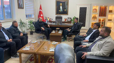 Şahin'den Andırın Kaymakamı'na Ziyaret