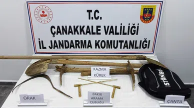 Kaçak Kazı Yapan 7 Kişi Suçüstü Yakalandı