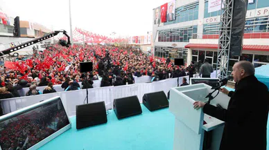 Erdoğan: "Söz verdiğimiz üzere, 2024 yılı sonu itibariyle konutlarımızın yüzde 40’ını tamamlamış durumdayız”