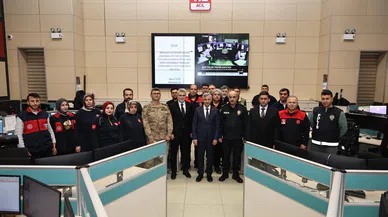 Kahramanmaraş Protokolü, 112 Acil Çağrı Merkezine Ziyaret Gerçekleştirdi