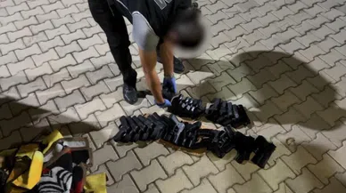 31 ruhsatsız silah ele geçirildi