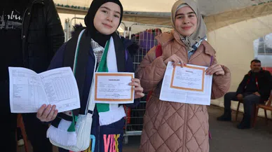 Karnelerini alan Suriyeli çocuklar aileleriyle birlikte ülkelerine döndü