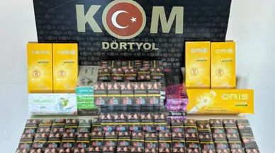 440 Paket Gümrük Kaçağı Sigara Ele Geçirildi