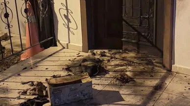 Muhtarlık Binasına Saldırı