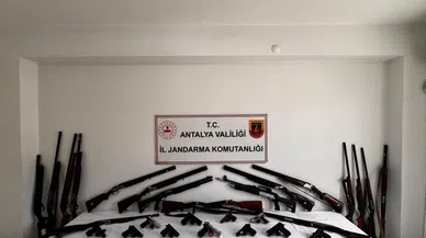 Ruhsatsız silah operasyonu: 24 gözaltı