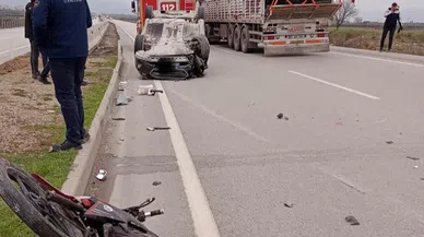 Trafik kazası: 2 yaralı
