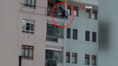 5’inci kattan düşen bir kişi ağır yaralandı