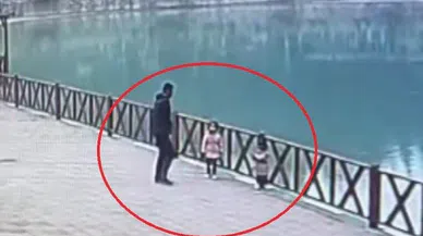 Fotoğraf İçin Poz Verirken Göle Düştü