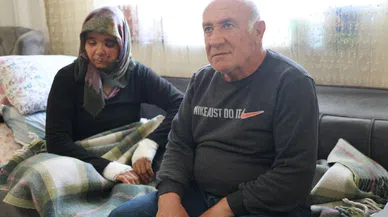 Kızlarının Evine Ziyarete Giden Anne ve Baba Köpeğin Saldırısına Uğradı