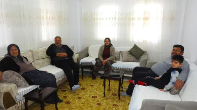 Köy evlerine yerleşen depremzedelerden devlete teşekkür