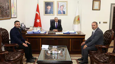 Vali Ünlüer, Makam Ziyaretleri Kapsamında Mahalle Muhtarlarını Kabul Etti