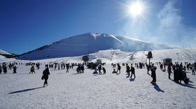 Kahramanmaraş Yedikuyular Kayak Merkezi, Yılbaşında Ziyaretçi Rekoru Kırdı