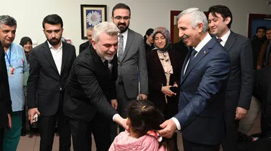 Başkan Görgel ve Vali Ünlüer, Yılbaşı Gecesi Bir Dizi Ziyarette Bulundu