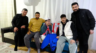 İstiklal Spor’dan Kas Hastası Mehmet Doğan’a Anlamlı Ziyaret
