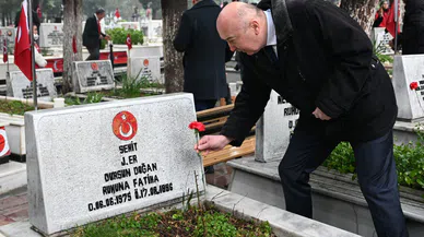 Prof. Dr. Yasım, Kahramanmaraş’ın Kurtuluşunun 105. Yıl Dönümünde Şehit Mezarlığını Ziyaret Etti