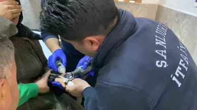 İtfaiyeden yüzük operasyonu