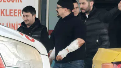Köpek, kollarını parçaladı