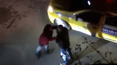 Takside ters yön kavgası