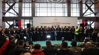 Cumhurbaşkanı Yardımcısı Yılmaz, Kahramanmaraş Merkez Devlet Hastanesi'nin Açılışını Yaptı