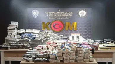 Kahramanmaraş’ta Kaçak Sigara Operasyonu
