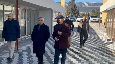 Vali Ünlüer, Derepazarı Esnaf Çarşısı’nda İncelemelerde Bulundu