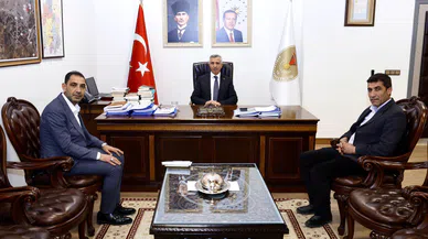 Kahramanmaraş Valisi Mükerrem Ünlüer’e Ziyaretler Devam Ediyor