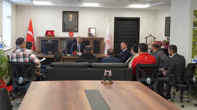 Güreşin Temsilcilerinden Müdür Özdemir’e Ziyaret