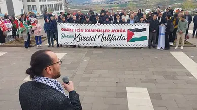 Kahramanmaraş Sütçü İmam Üniversitesi Filistin'e Destek