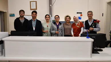 Alanya'da Sağlık Çalışanları 8 Mart'ta Unutulmadı